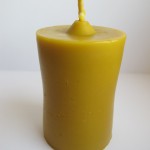 Świeca o kształcie walca